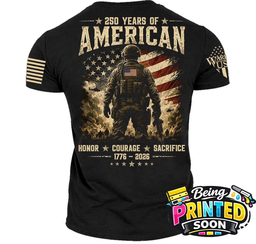 (New Release) 250 Years Of American, Comfortable, and Premium Quality (Pre Order) Print Date 9/17