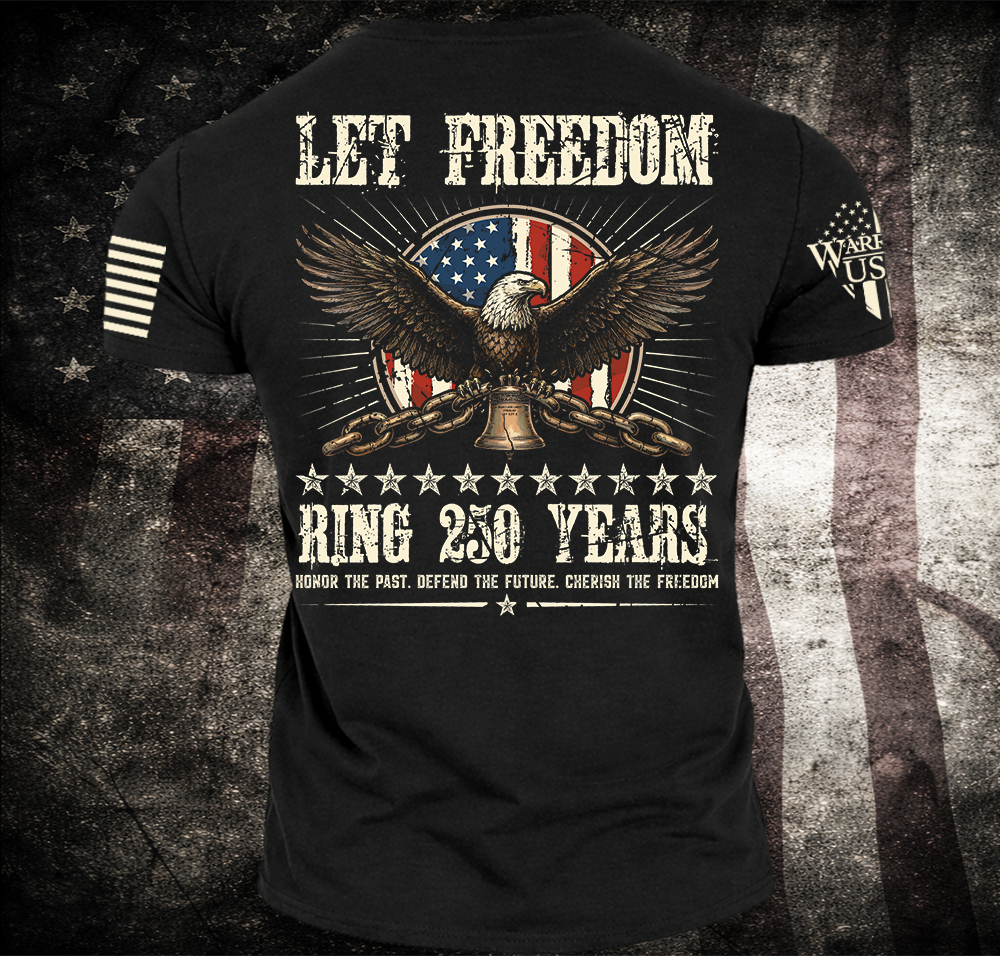 (New Release) Let Freedom Ring, Comfortable, and Premium Quality (Pre Order) Print Date 9/15