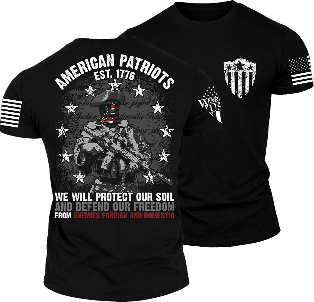 (New Release) American Patriot, Comfortable, and Premium Quality (Pre Order) Print Date By 10/17