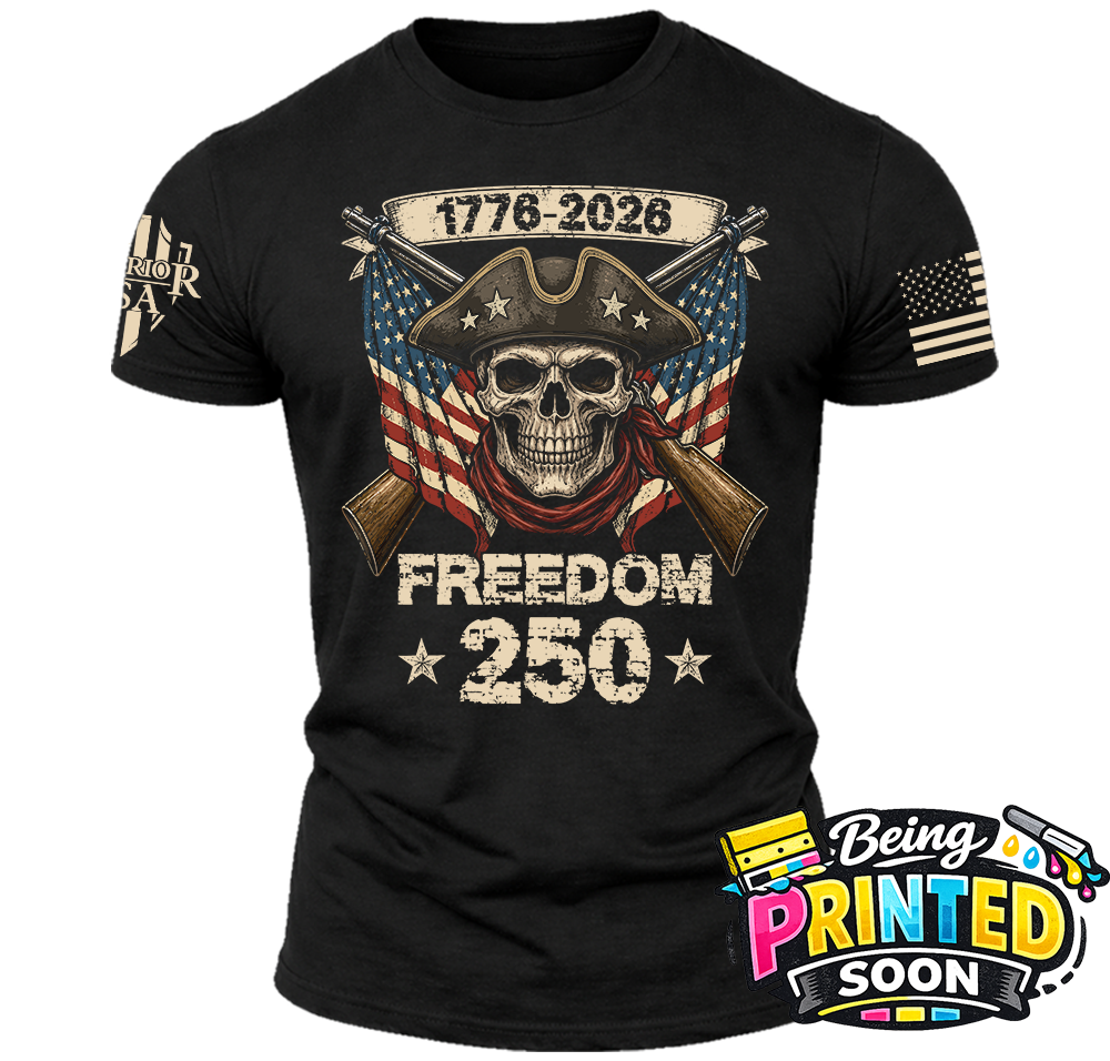 (New Release) 1776-2026 Freedom 250, Comfortable, and Premium Quality (Pre Order) Print Date 9/15