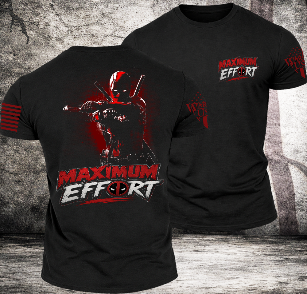 (New Release) Maximum Effort, Comfortable, and Premium Quality (Pre Order) Print Date 9/28