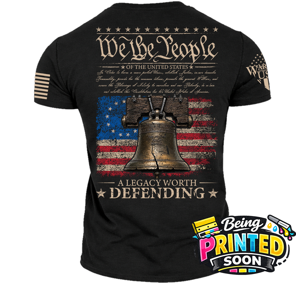 (New Release) We The People Defending, Comfortable, and Premium Quality (Pre Order) Print Date 9/18