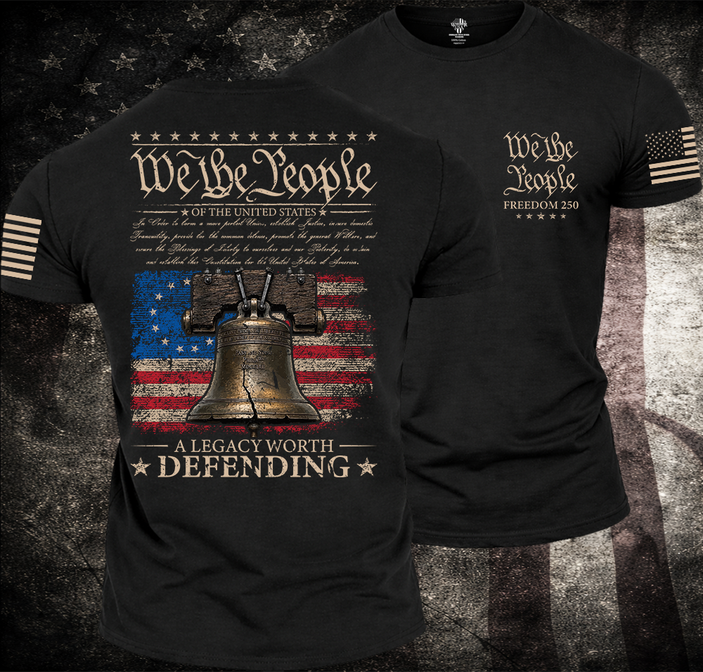 (New Release) We The People Defending, Comfortable, and Premium Quality (Pre Order) Print Date 9/18